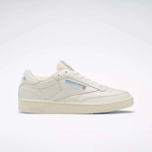 Reebok Club C Classic Leather Sneakers in Off-White